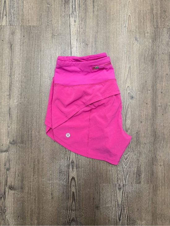 lululemon athletica Dresses & Skirts - lululemon speed up low rise shorts sonic pink 4" size 4